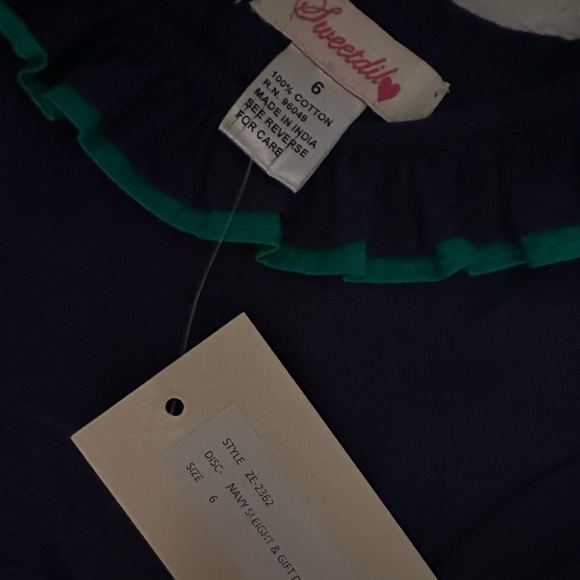 Sweetdil Christmas dress with sleigh size 6 - new with tags - Picture 4 of 4